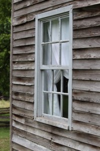Old Wood Sash Window